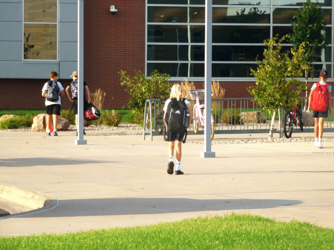 First day back to school